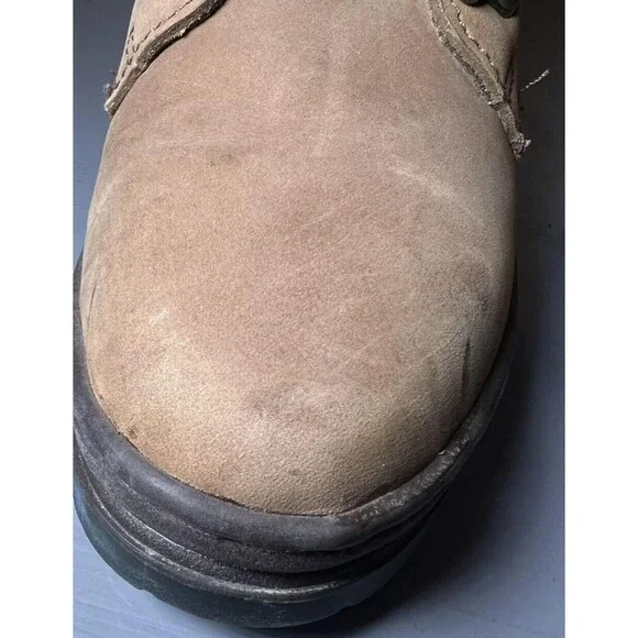 BareTraps Womens Size 6 Brown Suede Leather Ankle Hiking Boots Work Bear Paw - Picture 16 of 16